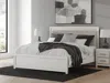 Ashley Birmonton King Upholstered Panel Bed In White