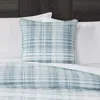 Ashley J. Queen Modern Pascal Decorative Throw Pillow In Blue