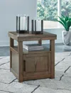 Ashley Boardernest End Table In Brown