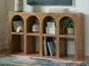 Ashley Luzmanacy Console Sofa Table In Brown