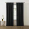 Ashley Truly Soft 84" Window Panel Pair In Black