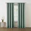 Ashley Truly Soft 84" Window Panel Pair In Green