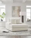 Ashley Lindyn Oversized Chaise In White