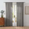 Ashley Cannon 84" Window Panel Pair In Gray