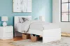 Ashley Onita Twin Panel Platform Bed In White