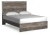 Ashley Ralinksi Queen Panel Bed In Gray