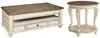 Ashley Realyn Coffee Table With 1 End Table In Multi