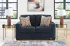 Ashley Aviemore Loveseat In Black