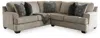Ashley Bovarian 2-piece Sectional In Gray