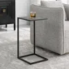 Ashley Exalted Living Pull Up Accent Table In Black