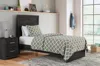 Ashley Belachime Panel Bed In Gray