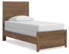 Ashley Jonnifer Twin Panel Bed In Brown