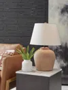 Ashley Scantor Table Lamp In Brown