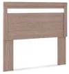Ashley Flannia Full Panel Headboard In Gray