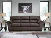 Ashley Whitlock Sofa In Brown
