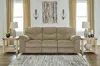 Ashley Alphons Manual Reclining Sofa In Purple