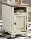 Ashley Realyn Chairside End Table With Usb Charging In Multi