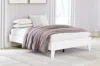 Ashley Hallityn Full Platform Bed In White