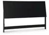 Ashley Danziar King Panel Headboard In Black