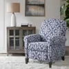 Ashley Docker Manual Push Back Recliner In Multi