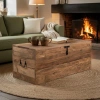 Ashley Crestview Collection Storage Trunk In Brown