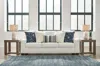 Ashley Padova Sofa In White
