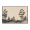 Ashley Luxe Shadow Ink Drawing Giclée Canvas In Black
