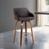 Ashley Alec Bar Stool In Brown