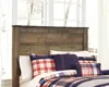 Ashley Trinell Full Panel Headboard In Brown