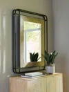 Ashley Beelman Accent Mirror In Multi