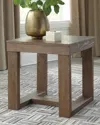 Ashley Cariton End Table In Gray