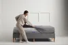 Ashley Purple® Softstretch Sheets Queen In Gray
