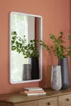 Ashley Brocky Rectangular Accent Mirror In White