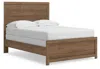 Ashley Jonnifer Full Panel Bed In Brown