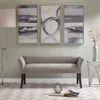 Ashley Madera Accent Bench In Gray