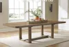 Ashley Cabalynn 84"-108" Extendable Dining Table In Brown