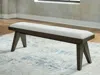 Ashley Westonfort 58" Dining Bench In Brown