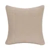 Ashley Luxe Stonewashed Linen Throw Pillow In Brown