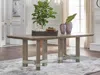 Ashley Chrestner Rectangular Dining Table In Gray