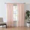 Ashley Brooklyn Loom 84" Window Panel Pair In Pink