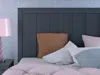Ashley Simmenfort Full Panel Headboard In Blue
