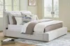 Ashley Cabalynn King Upholstered Bed In Brown
