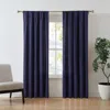 Ashley Brooklyn Loom 84" Window Panel Pair In Blue