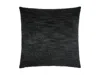 Ashley Luxe Brushed Plush Throw Pillow In Black