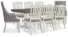 Ashley Havalance Dining Table And 8 Chairs In Gray