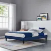 Ashley Modway Reign Full Platform Bed Frame In Blue
