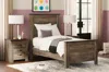 Ashley Trinell Twin Panel Bed In Brown