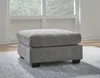 Ashley Marleton Oversized Accent Ottoman In Gray