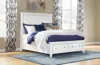 Ashley Trulani Queen Panel Storage Bed In White
