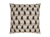 Ashley Luxe Stepped Block Pattern Throw Pillow In Black